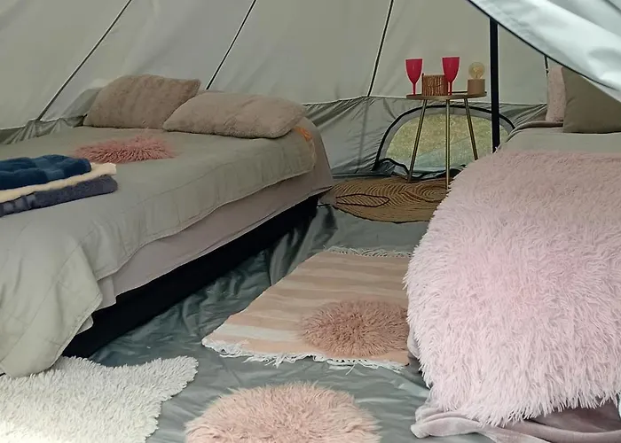 Glamping, Tent Jurta, Outdoor Living Mrse