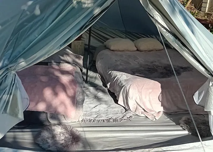 Glamping, Tent Jurta, Outdoor Living Mrse