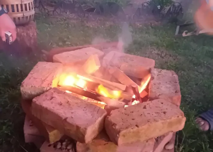 Glamping, Tent Jurta, Outdoor Living Campo de lujo Mrse