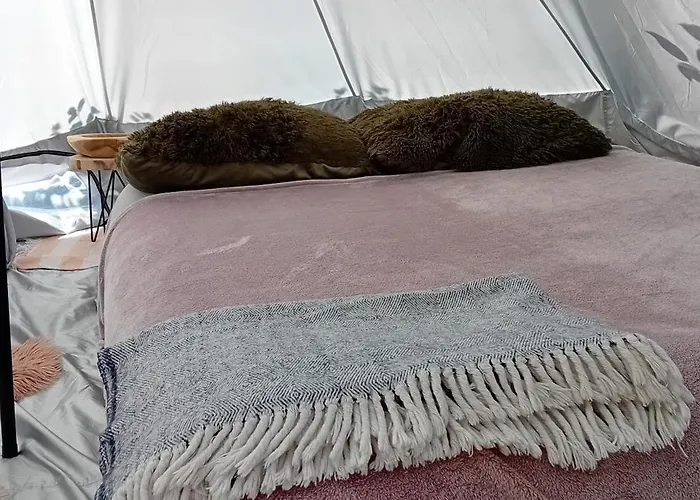 Glamping, Tent Jurta, Outdoor Living Campo de lujo *